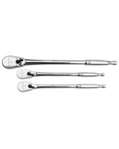 KTIXD3PRSET image(0) - K Tool International Ratchet Set 3 Piece 120 Tooth