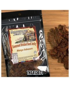 THS700425-413071 image(0) - Smokehouse Jerky Mango Habanero Beef Jerky 3  Ounce - Beef Jerky