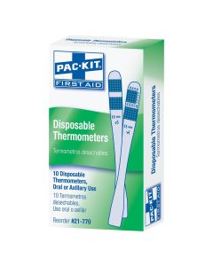 FAO21-770-001 image(0) - First Aid Only Disposable Thermometers 10/box