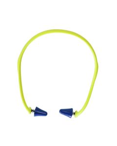 SRWS23430 image(1) - Sellstrom Sellstrom - Earplugs - Banded - Tapered - NRR 27 - Hi-Viz Green - 1/bag