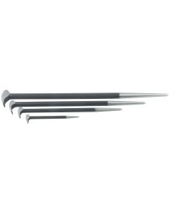 KTI71600 image(0) - K Tool International Pry Bar Set 4 Piece Bent End