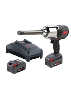 IRTW8591-K2 image(0) - Ingersoll Rand 1" 20V Cordless Impact Wrench 2 Battery Kit, 2000 ft-lb Torque, 6" Extended Anvil, Friction Ring, Pistol