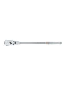 KDT81306T image(0) - GearWrench 1/2 Inch Drive 90-Tooth Flex Head Teardrop Ratchet 17 Inch