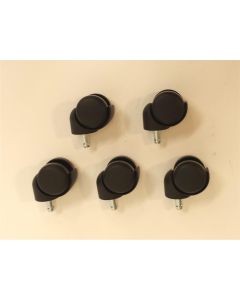 ShopSol Casters, Hard Floor (Set of 5)