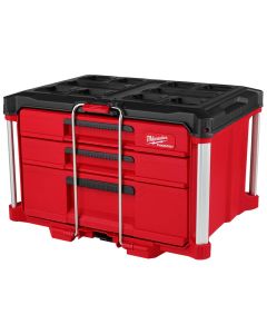 MLW48-22-8447 image(0) - Milwaukee Tool PACKOUT Multi-Depth 3-Drawer Tool Box