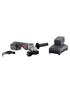 IRTG5351-K22 image(0) - Ingersoll Rand 20v Cordless Angle Grinder & Cut-Off Tool 4.5"/5" with E-Brake (Two-Battery Kit)