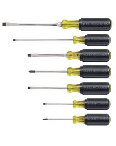 Klein Tools 7-Piece Cushion Grip Assortment Screwdriver Set