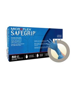 MFXSG375XL-CASE image(0) - Microflex SAFEGRIP EC SG-375 LATEX GLOVES XL