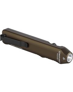 STL88811 image(0) - Streamlight Wedge Ultra-Compact Rechargeable EDC Flashlight - Includes USB-C cord and wrist lanyard - Box - Coyote