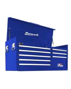 Homak Manufacturing 56 in. H2Pro Series 8 Drawer Top Chest, Blue