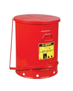 JUS09700 image(0) - Justrite Mfg. Co. 21 GALLON OILY WASTE CAN W/FOOT LEVER