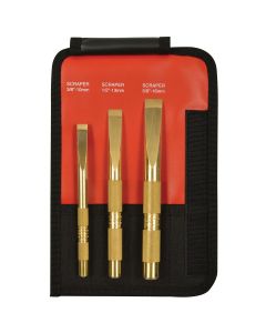 Mayhew 3-PC BRASS SCRAPER SET