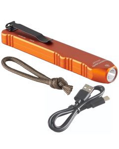 STL88820 image(0) - Streamlight Wedge Rechargeable EDC 300 Lumen Flashlight with 1000 Lumen Thro mode - Color Orange