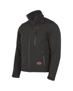 SRWV1210370U-L image(0) - Pioneer Pioneer - Heated Softshell Jacket - Black - Size Large