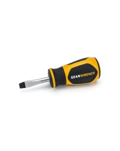 KDT80012H image(0) - GearWrench 1/4 Inch x 1-1/2 Inch Slotted Dual Material Screwdriver