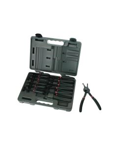 KDT3495 image(0) - GearWrench 12 Piece Fixed Tip Convertible Snap Ring Plier Set