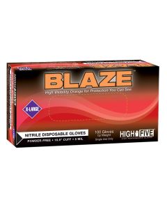 MFXN484 image(1) - Microflex BLAZE PF NITRILE EXAM GLOVES XL