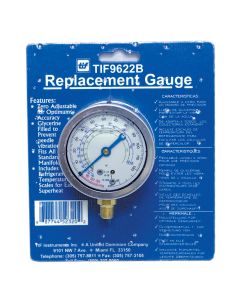 TIF Instruments REFRIGERANT GAUGE GLYCERINE LOW SIDE R12