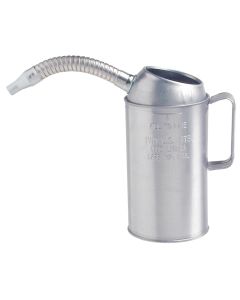 PLW75-444 image(1) - Plews Edelmann MEASURE LIQUID 4 QT. GALV STEEL FLEXIBLE SPOUT