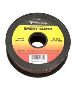 FOR71805 image(0) - Forney Industries Emery Cloth Bench Roll, 180 Grit