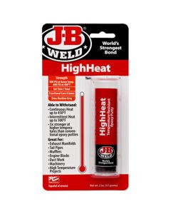 JBW8297 image(0) - J B Weld J-B Weld 8297 HighHeat 500 Degree Epoxy Putty Stick - 2 oz.