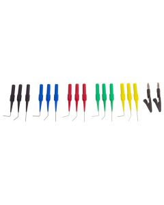 LIS64900 image(1) - Lisle Backprobe & Alligator Clip Set, 17pc.