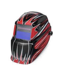 LEWK3063-1 image(0) - Lincoln Electric Welders FIERCE RED 600S VAR SH 9-13 ADF HELMET