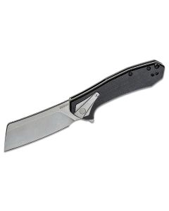 KER3455 image(1) - Kershaw Bracket Assisted Open Frame Lock Cleaver Blade EDC Folding Pocket Knife - Black