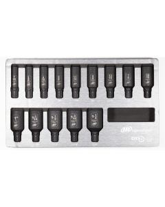 IRTDXSK2H14L image(1) - Ingersoll Rand DXS2 Drive Hex Deep SAE Impact Socket Set, 14-Piece