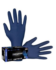 SAS6604 image(0) - SAS Safety Box of 50 Thickster Powdered Latex Exam Grade Gloves, XL