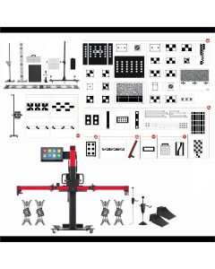 AULIA900AS image(0) - Autel IA900WA Wheel Alignment and All Systems ADAS Calibration Package : MaxiSYS ADAS IA900WA ALNGMT and ADAS Frame with All Systems ADAS calibration