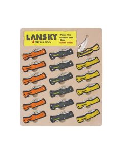 LANLKN045 image(0) - 18 PIECE SMALL LOCKBACK KNIFE DISPLAY