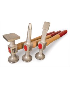 HSA7803 image(0) - H&S AutoShot 3-Piece Aluminum Hammer Set