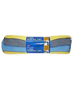 CRD40062 image(0) - Carrand 8 pk Microfiber Towel 14x14 (80/20 Blend)