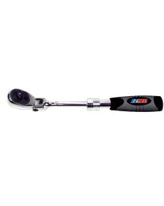 E-Z Red 1/4 inch Drive Extendable Flex Head Ratchet