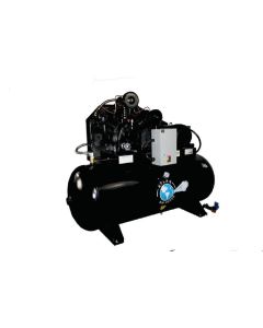 ATEMPAF10-1PH-FPD image(2) - Atlas Automotive Equipment 10HP 1Phase 120 Gallon Horizontal Air Compressor