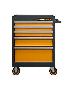 KDT83241 image(0) - GearWrench 36" 5 Drawer GSX Series Rolling Tool Cabinet