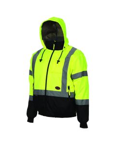 SRWV1130560U-2XL image(0) - Pioneer Pioneer - Hi-Vis Insulated Bomber Jacket - Yellow/Green - Size 2XL