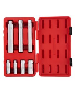 SUN8845 image(0) - Sunex 7 PC 3/8" DR SPARK PLUG SOCKET SET