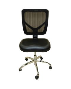 LDS1010530 image(0) - LDS (ShopSol) Dental Lab Chair, Mesh Back Black Seat