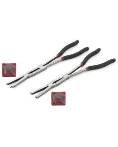 KDT82110 image(0) - GearWrench 2 Piece Double-X Internal and External Snap Ring Plier Set