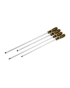 GearWrench 4 Piece Phillips/Slotted Dual Material Screwdriver Set