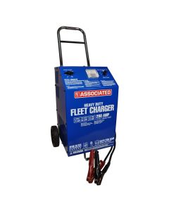 ASO6006AGM image(0) - Associated 6006AGM 6V/12V/24V 70A/65A/30A Heavy Duty Fleet Wheel Battery Charger with 280A Engine Start Safe for AGM