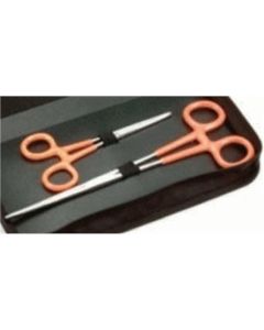 JSP05554B image(0) - J S Products (steelman) PLIER PINCH OFF 10 3/8 STR NOSE ORANGE