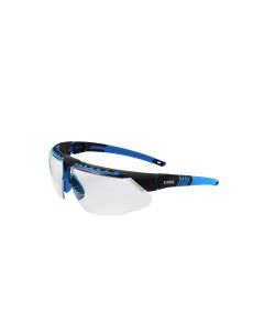 UVXS2870HS image(1) - Uvex Uvex Avatar Glasses Blk/blue, Clear Hsaf