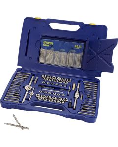 HAN26377DC image(2) - Hanson IRWIN 117 Piece Machine Screw/Fractional/Metric Tap and Hex Die Set