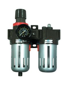 AST2616 image(0) - Astro Pneumatic FILTER REGULATUR AND LUBRICATOR WITH GAUGE