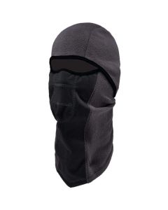 ERG16835 image(0) - Ergodyne 6823 Gray Wind-proof Hinged Balaclava Face Mask