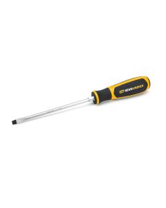 KDT80014H image(0) - GearWrench 1/4 Inch x 6 Inch Slotted Dual Material Screwdriver