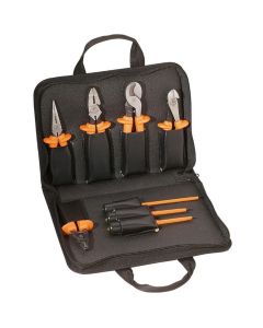 KLE33529 image(0) - Klein Tools 8 -Piece Premium Insulated Tool Kit